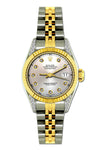 Rolex Datejust Diamond Watch, 26mm, Yellow Gold and Stainless Steel Bracelet Cloudy Dial w/ Diamond Lugs