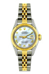 Rolex Datejust Diamond Watch, 26mm, Yellow Gold and Stainless Steel Bracelet Spindle Dial w/ Diamond Lugs