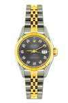 Rolex Datejust Diamond Watch, 26mm, Yellow Gold and Stainless Steel Bracelet Borakay Gray Dial w/ Diamond Lugs