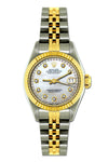 Rolex Datejust 26mm Yellow Gold and Stainless Steel Bracelet Old Lace Dial