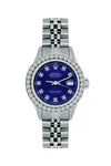 Rolex Datejust Diamond Watch, 26mm, Stainless SteelBracelet Midnight Blue Dial w/ Diamond Bezel