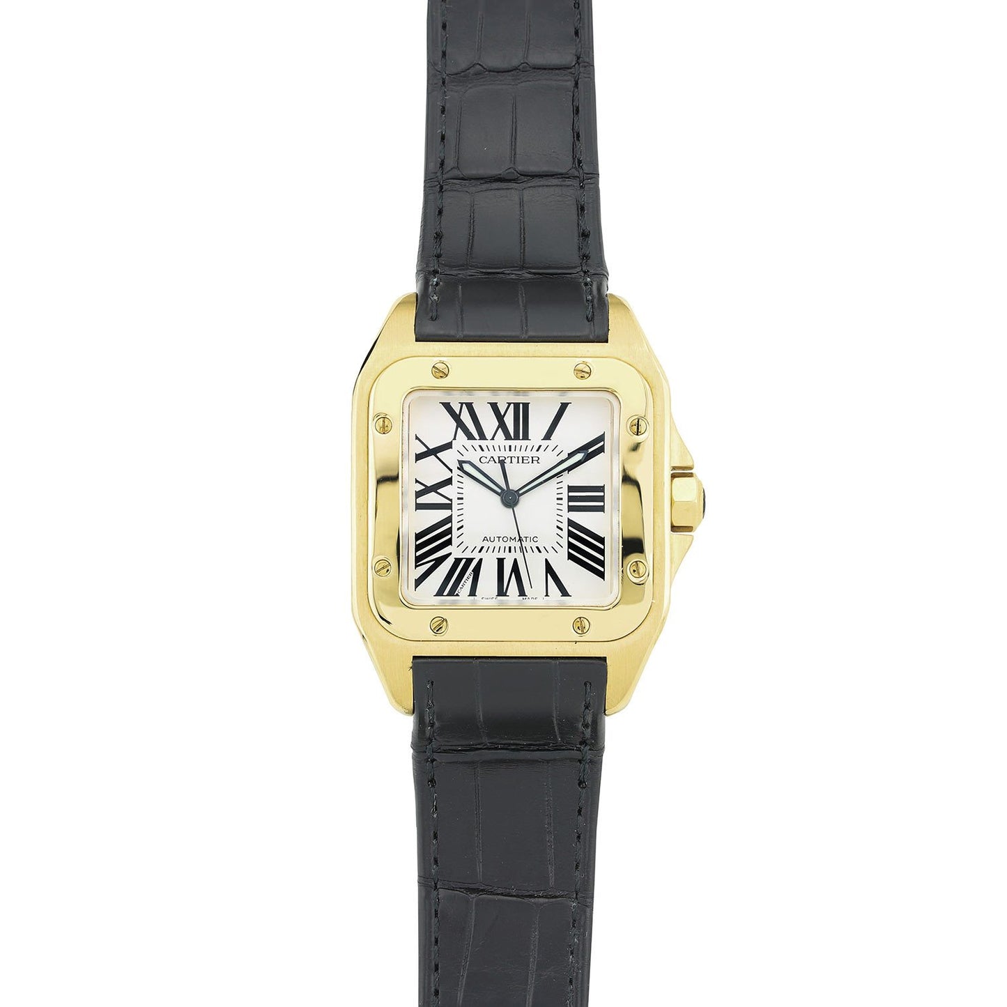 Cartier Santos 100 Large Yellow Gold W20071Y1