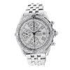 Breitling Crosswind Chronograph Watch with Diamond Bezel