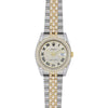 Rolex Datejust Diamond Watch, 36mm, Stainless Steel and Yellow Gold with Diamonds 116203