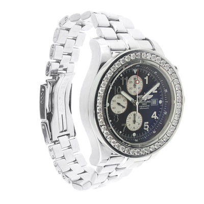 Breitling Super Avenger Stainless Steel with Diamond Bezel