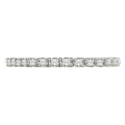 18K White Gold Diamond Tennis Bracelet With Round Cut Diamonds 9.50CT