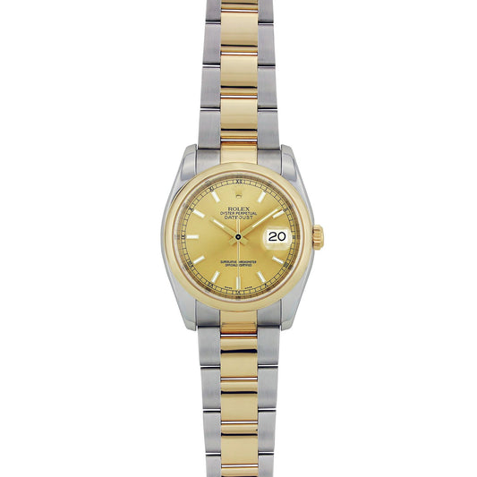 Rolex Datejust Two Tone 36MM 116203