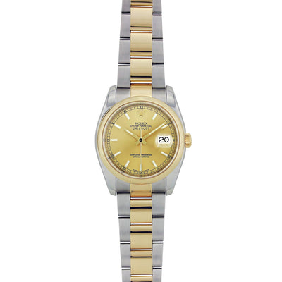 Rolex Datejust Two Tone 36MM 116203