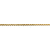 14k 2mm Lightweight Flat Bismark Chain Available Sizes 16"