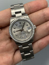 Rolex Datejust Diamond Watch, 31mm, with diamond dial and bezel oyster band