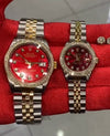 His and Hers two tone Datejust set