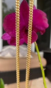 14k yellow gold Cuban chain