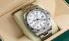 Stainless Steel Rolex Explorer II 216570 42mm White Dial