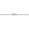 Sterling Silver 1.4mm Beveled Oval Cable Chain Available Sizes 16"-30"