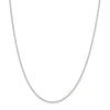 Sterling Silver 1.5 mm 8 Side Diamond Cut Cable Chain Available Sizes 16"-30"