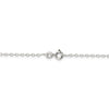 Sterling Silver 1.5mm Flat Open Oval Cable Chain Available Sizes 16"-24"