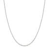 Sterling Silver 1.5mm Flat Open Oval Cable Chain Available Sizes 16"-24"