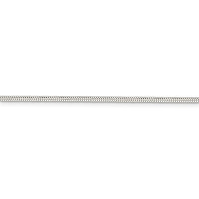 Sterling Silver 2mm Round Snake Chain Available Sizes 7"-30"