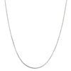 Sterling Silver 1mm Square Snake Chain Available Sizes 7"-24"