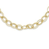 14K Adjustable Oval Link Necklace Available 16"