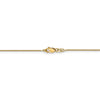 14k Yellow Gold .80mm Round Snake Chain Available Sizes 9"-24"