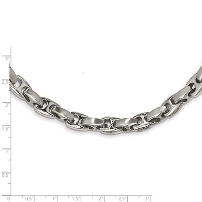 Stainless Steel Polished 2.75mm Anchor Chain Available Sizes 7.5"-20"