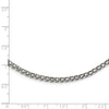 Stainless Steel Polished 3.10mm Bismark Chain Available Sizes 16"-20"