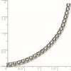 Stainless Steel Polished 3.10mm Bismark Chain Available Sizes 16"-20"