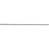 14k White Gold 1.5mm Regular Rope Chain Available Sizes 7"-30"