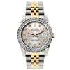 Rolex Datejust Diamond Watch, 26mm, Yellow Gold and Stainless Steel Bracelet Martini Dial w/ Diamond Bezel