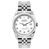 Rolex Datejust 26mm Stainless Steel Bracelet White Roman Dial