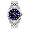 Rolex Datejust 26mm Stainless Steel Bracelet Blue Black Dial