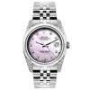 Rolex Datejust Diamond Watch, 26mm, Stainless SteelBracelet Pink Mother of Pearl Dial w/ Diamond Lugs