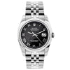 Rolex Datejust 26mm Stainless Steel Bracelet Black Rolex Dial