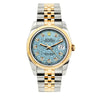 Rolex Datejust 36mm Yellow Gold and Stainless Steel Bracelet Blue Rolex Dial