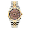 Rolex Datejust 36mm Yellow Gold and Stainless Steel Bracelet Earthen Dial