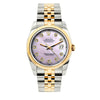 Rolex Datejust 36mm Yellow Gold and Stainless Steel Bracelet Mother of Pearl Dial