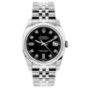 Rolex Datejust 26mm Stainless Steel Bracelet Black Dial